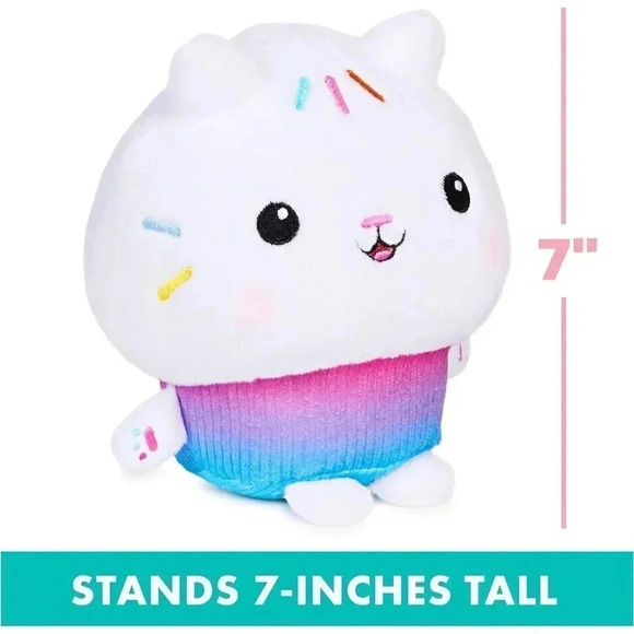 7-inch Cakey Cat Purr-ific  Plush Toy for kids - Picture 3 of 7